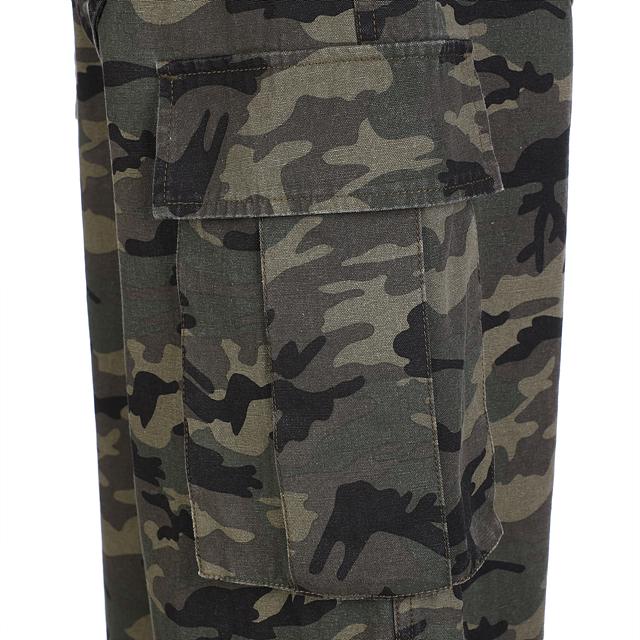 Lara Fox Camo Pocket Pants Khaki Bq2Wp003