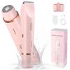 Home Use Portable 2 In 1 Hair Removal Rechargeable Trimmer Wireless Body Shaver Electric Razor Portable Hair Epilator