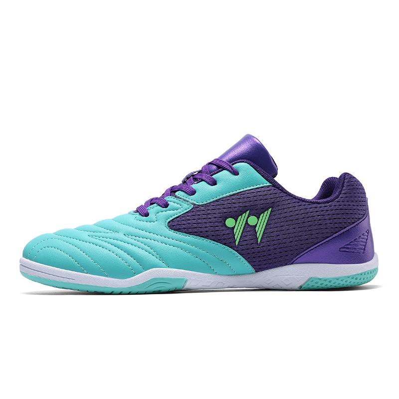 Football shoes color scheme wear-resistant men and women non-slip high-top AG spikes grass 37