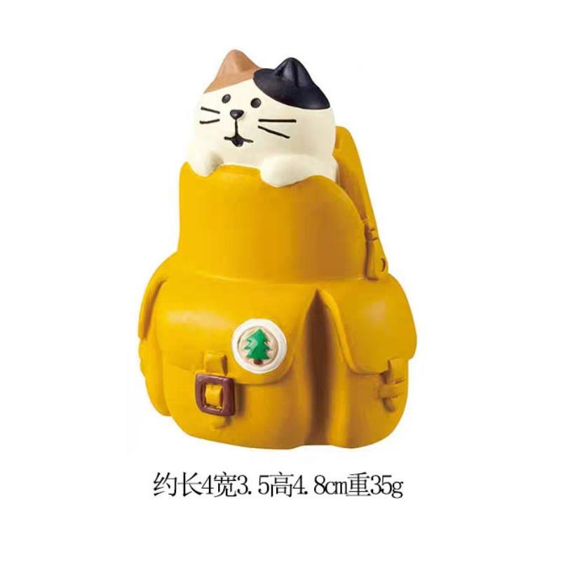 Car ornaments, Japanese cat Zakka groceries, photos, cute adorable ornaments, mini, resin crafts