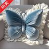 Extra Großes Prinzessin Schmetterling Spitzenkissen für Büro, Schlafzimmer, Auto, Sofa oder Bett