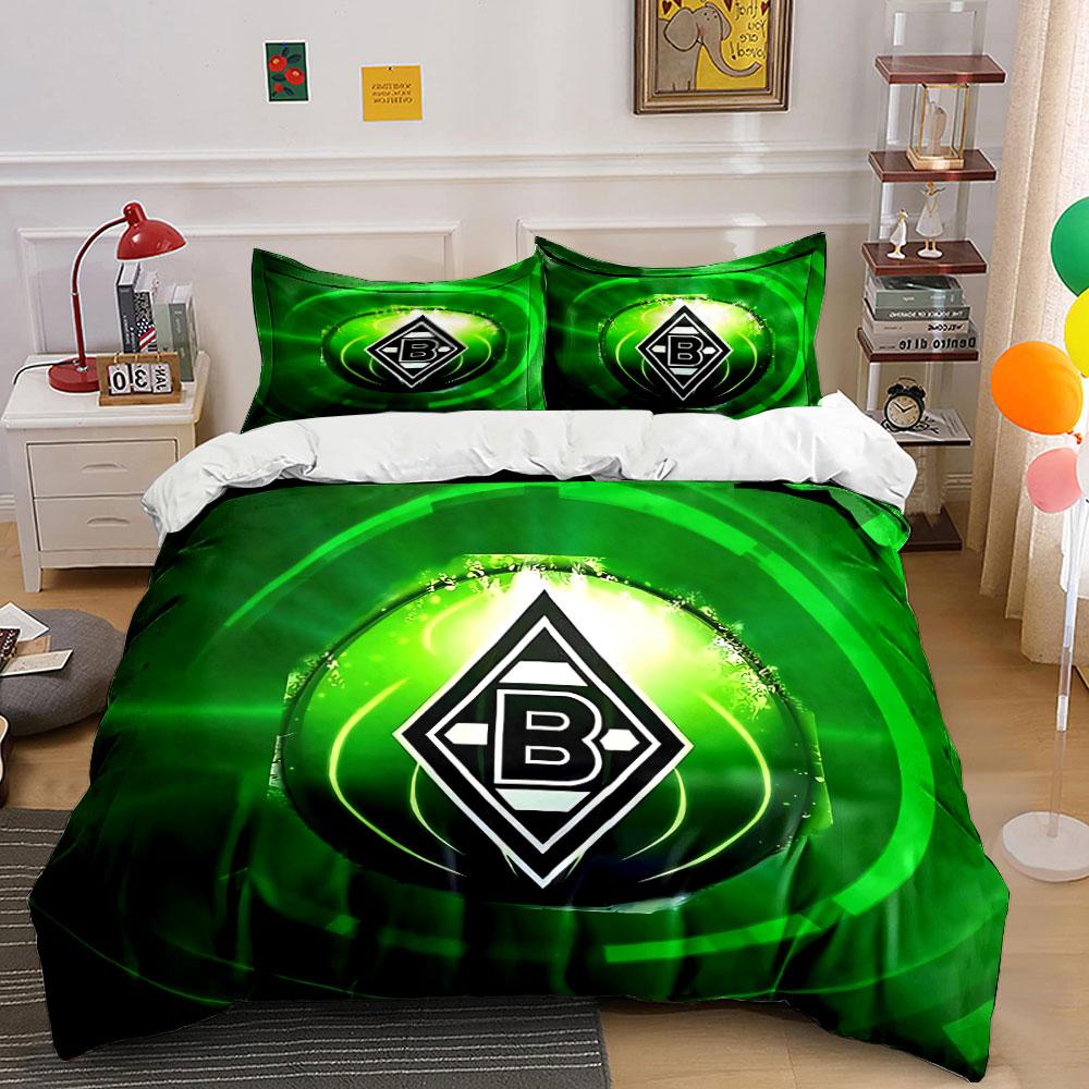 Green Diamond Logo Design Bedding Duvet Cover Set Duvet Cover Pillowcases (1*Duvet Cover 2*Pillowcases, without duvet insert)