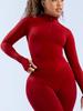 Women's Slim-Fit Quick-Dry Yoga Top - Half-Zip Long-Sleeve Sportswear