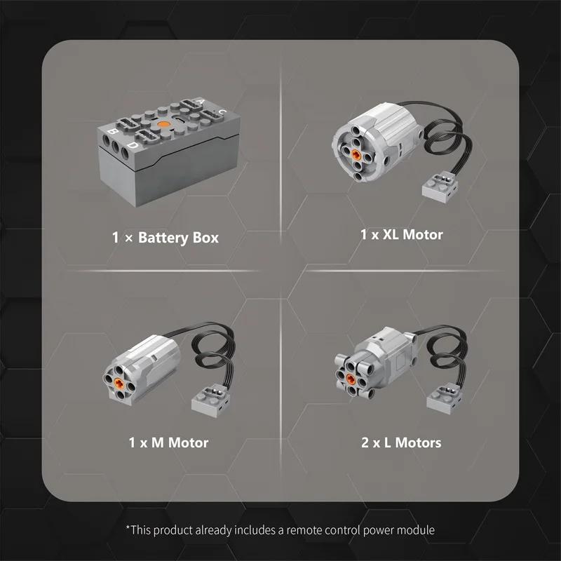 2096PCS Telescopic Forklift Building Blocks City Engineering Vehicle Remote Control Car Model Bricks Kids DIY Toy Birthday Gifts