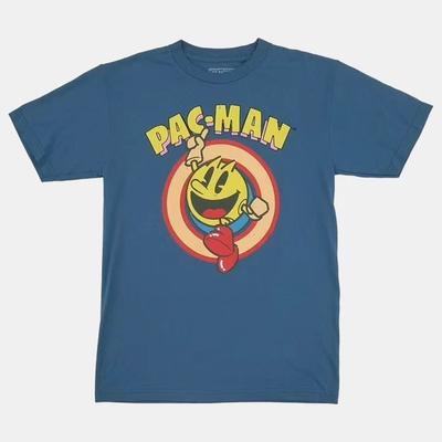 Pac-Man Mens Pac-Man Cartoon Graphic Retro Arcade Gamer Shirt NWT 3XL