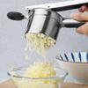 Edelstahl Kartoffelpresse Manuelle Kartoffelstampfer Mit 3 Austauschbaren Scheiben Obst Entsafter Zitrone Squeezer