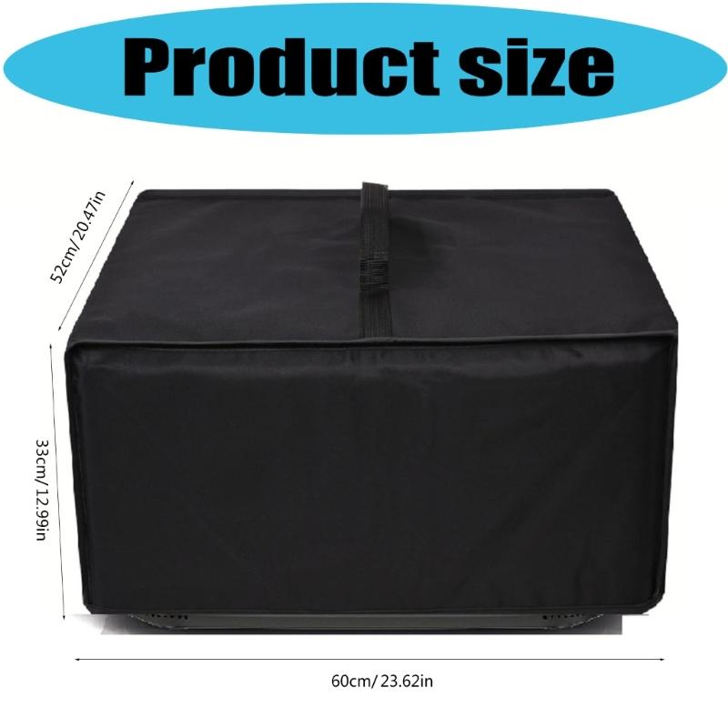 Oven Appliance Defender Strong 600D Fabric Water Resistant Top Handle Easy Access Black Color