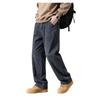 Herren Vintage Gerade Weite Beine Locker Sitzende Jeans für Frühling und Herbst