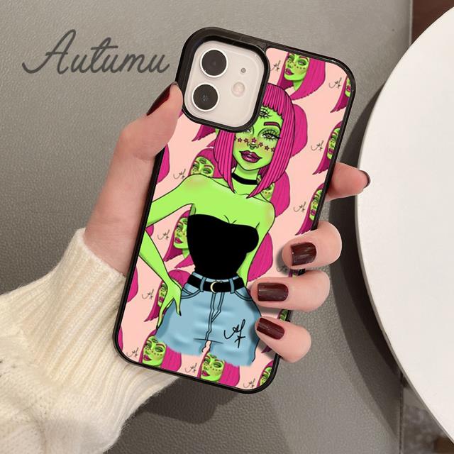 Hippie Grunge Art Phone Case for iPhone 11 12 13 14 Pro Max mini X XR XS SE 2020 6S 7 8 Plus Samsung Galaxy S21 S22 Cover shell