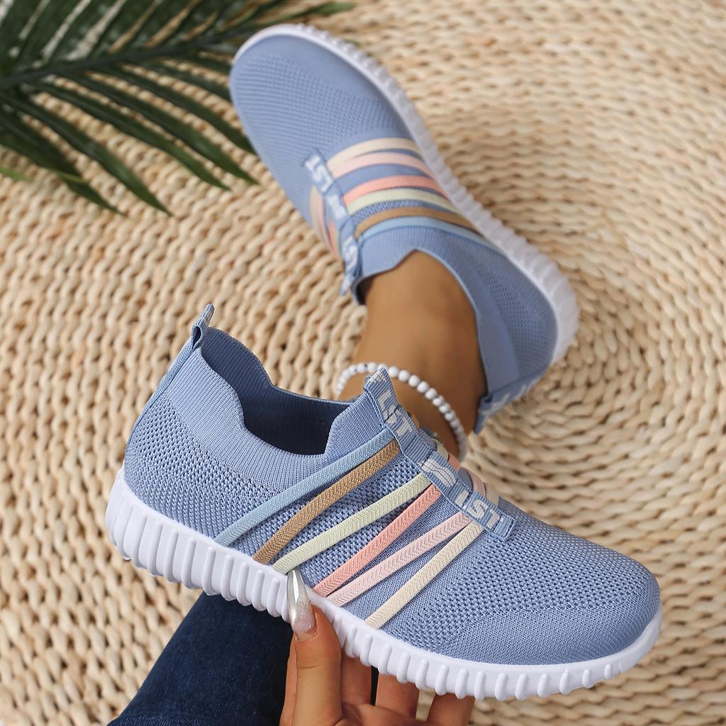 Delicate Rainbow with Pink Shoes Ladies Shoes Women's Sneakers Shoes Woman  Cheap Shoes Clearance Free Shipping