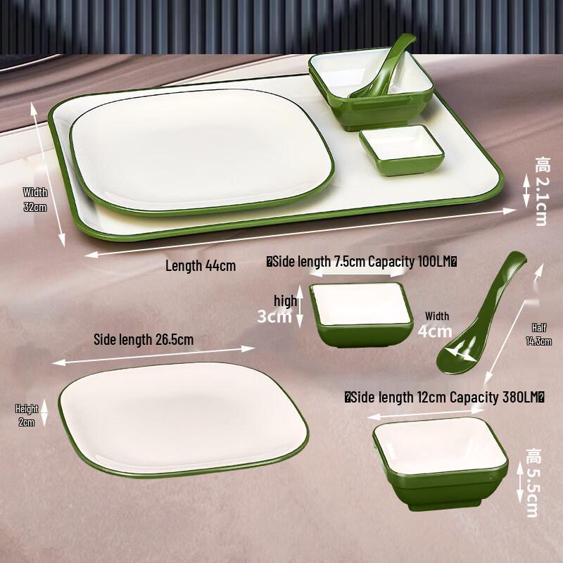 

Commercial Melamine Tableware Set