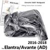 Satz Geformte Schmutzfänger Für Hyundai Elantra Avante AD 2016 - 2018 Limousine Schmutzfänger Spritzschutz Kotflügel Vorne Hinten 2017