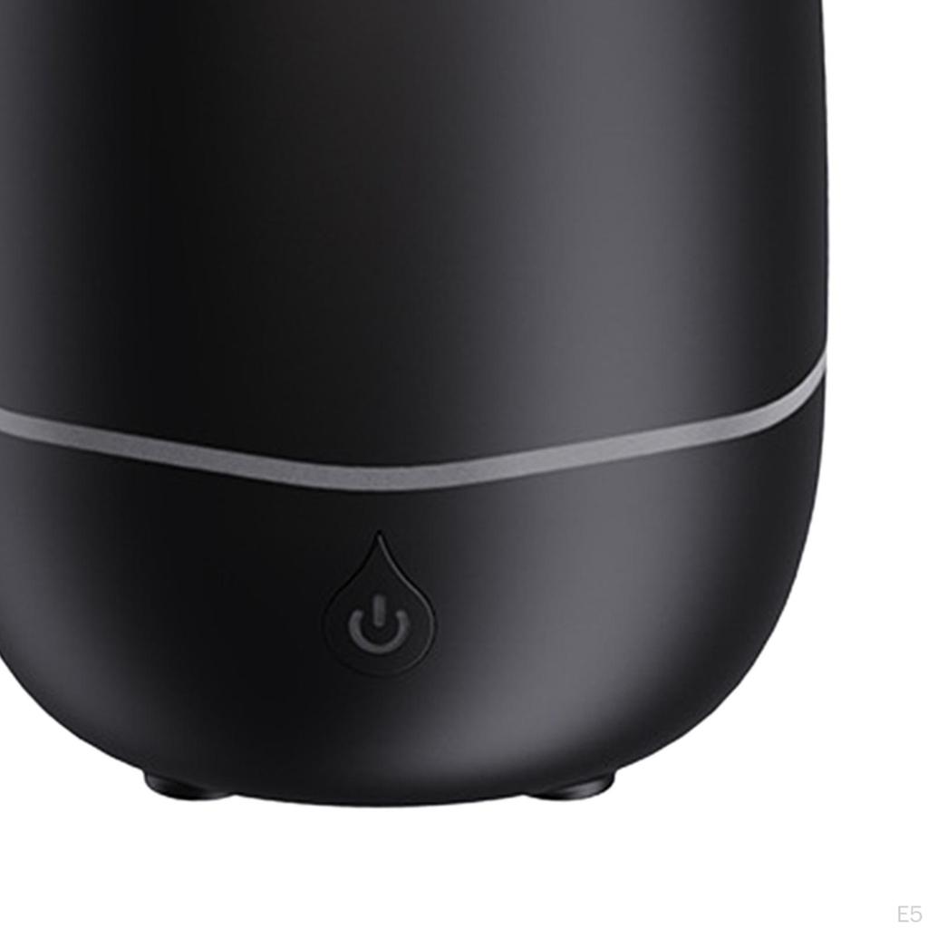 200ml Essential Oil Diffuser, Quiet Mist Spray Colorful Light Auto Off Protection Air Humidifier for