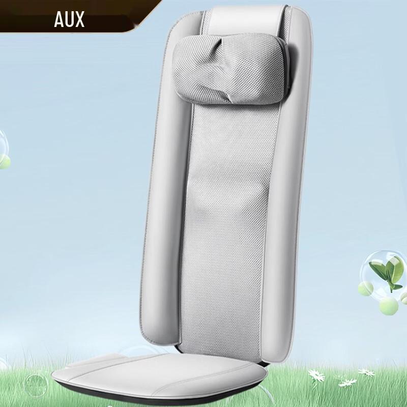 Aux 3D Heated Kneading Neck and Back Massager Cushion