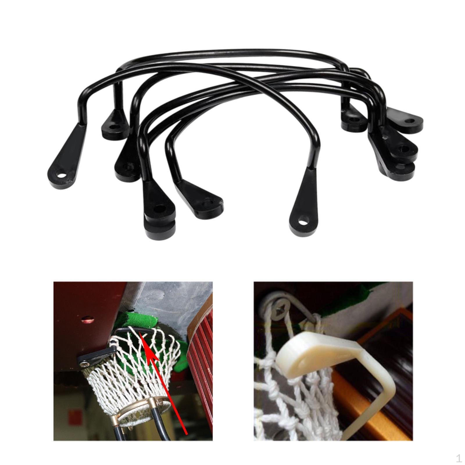 

Сумка з 6 лузами для гри в більярд Стабільний фіксатор сітки Товари для дому Black PP