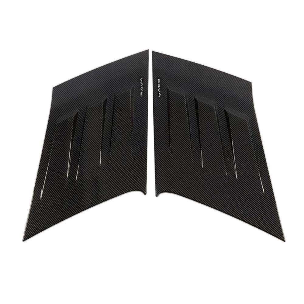 Compatible Toyota RAV4 Accessories: Rearview Mirror Covers, Door Handle Cups, Velanda Door Sill Strips, Grille Trim for Modification and Decoration.