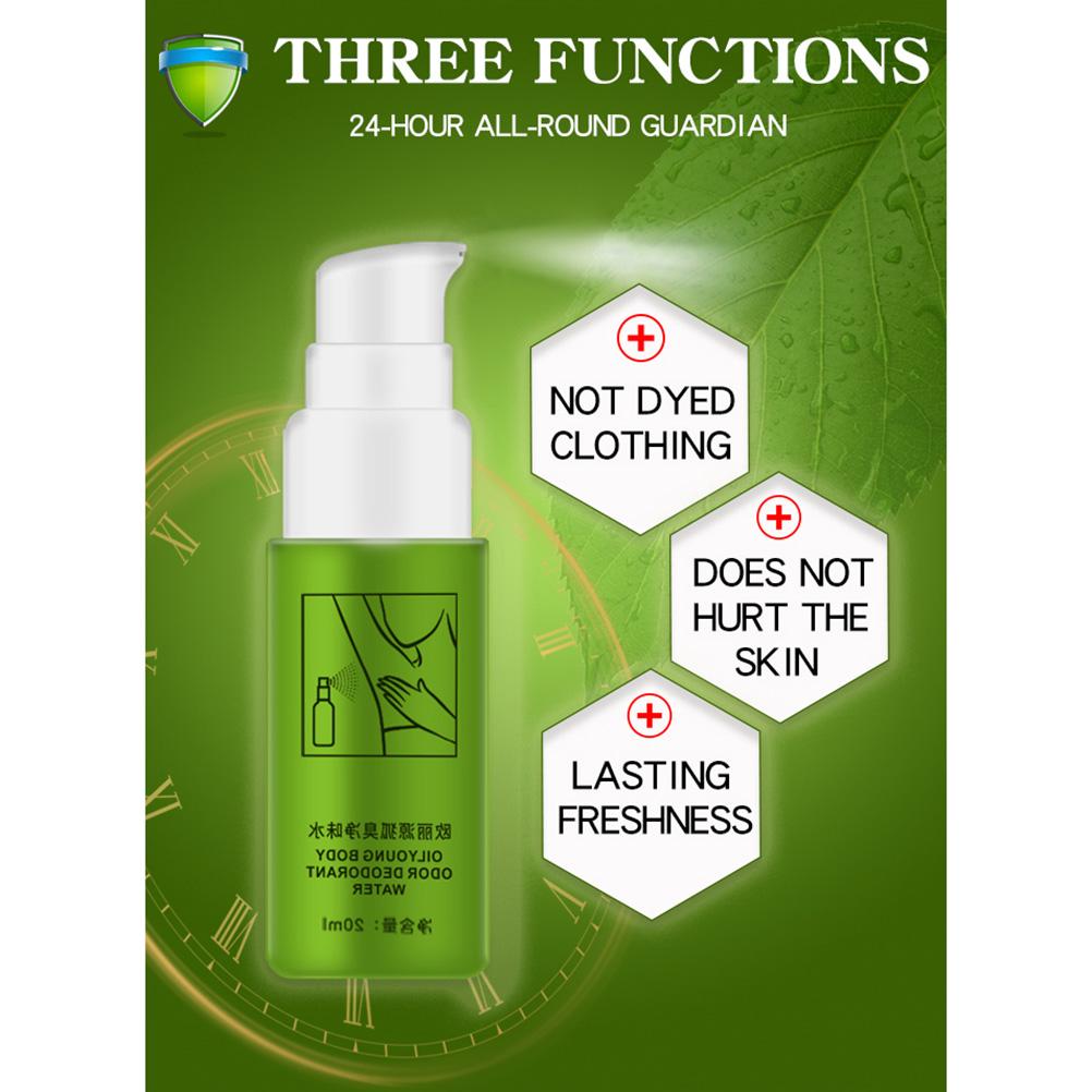 Summer Underarm Body Odor Deodorant Spray Natural Plant Antiperspirant Spray