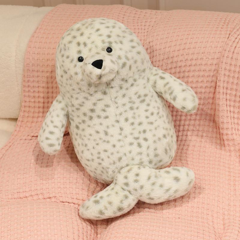 

Plush Seal Toy Soft Marine Animal Decoration Gift For Kids And Teens 20cm