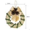 25cm Hanging Christmas Garland Xmas Wreath for Mantel Festival Ornaments