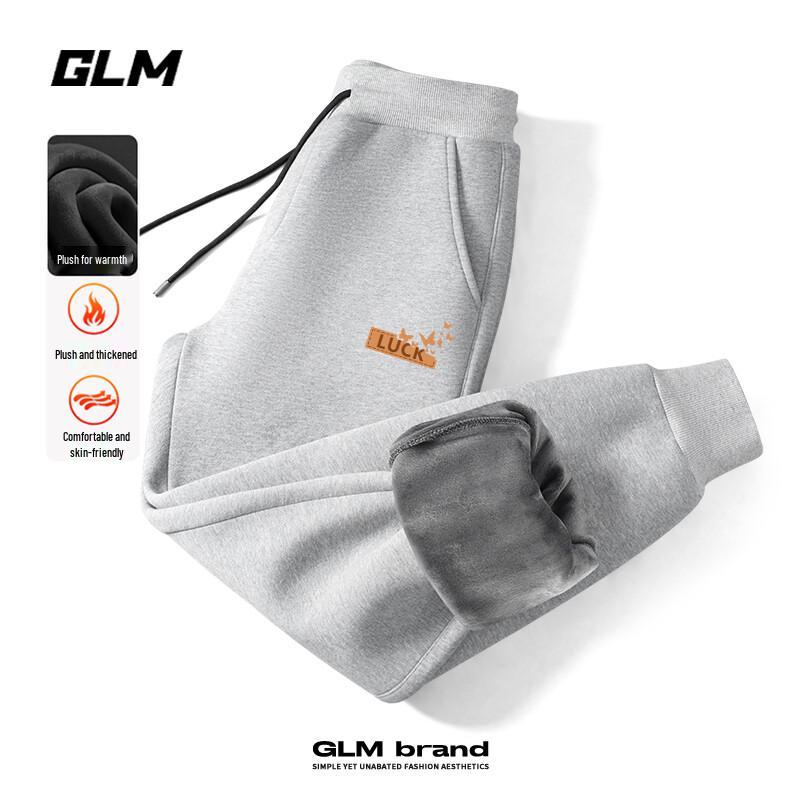 GLM Herren Winter Jogginghose mit Kordelzug