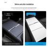 Tesla Model 3/Y Center Console Silicone Pad with Electrostatic Panel Sticker and Protective Suede