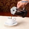 350-1000ML  French Press Coffee Maker Stainless Steel High Borosilicate Glass  Heat-Resistant Coffee Brewer Coffee Pot Household