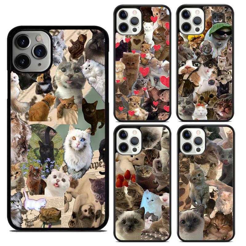 The Most Delightful Cat Phone Case Cover For iPhone 17 Air 16 15 14 plus 11 12 13 pro max coque Shell Fundas