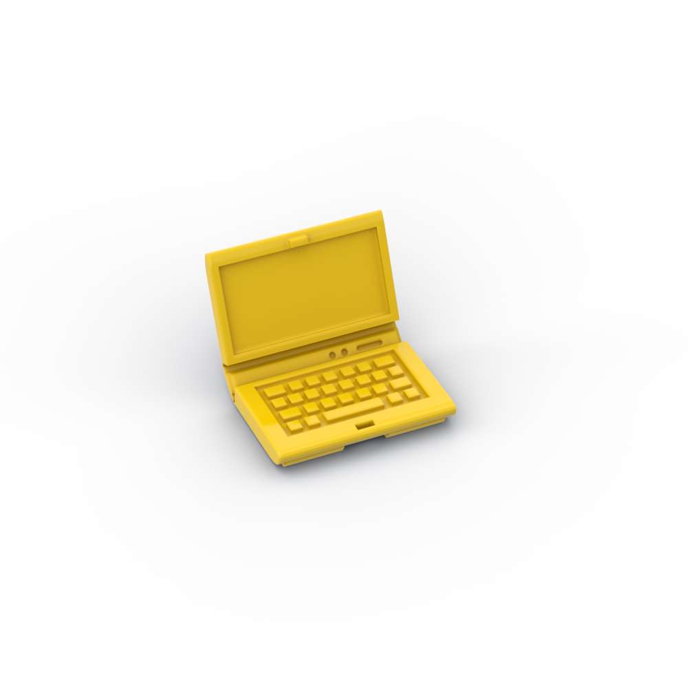 MOC 10PCS 62698 Utensil Computer Laptop Building Blocks Kit 18659 Desktop Props Bricks Particle Toys Children Birthday Kid Gift