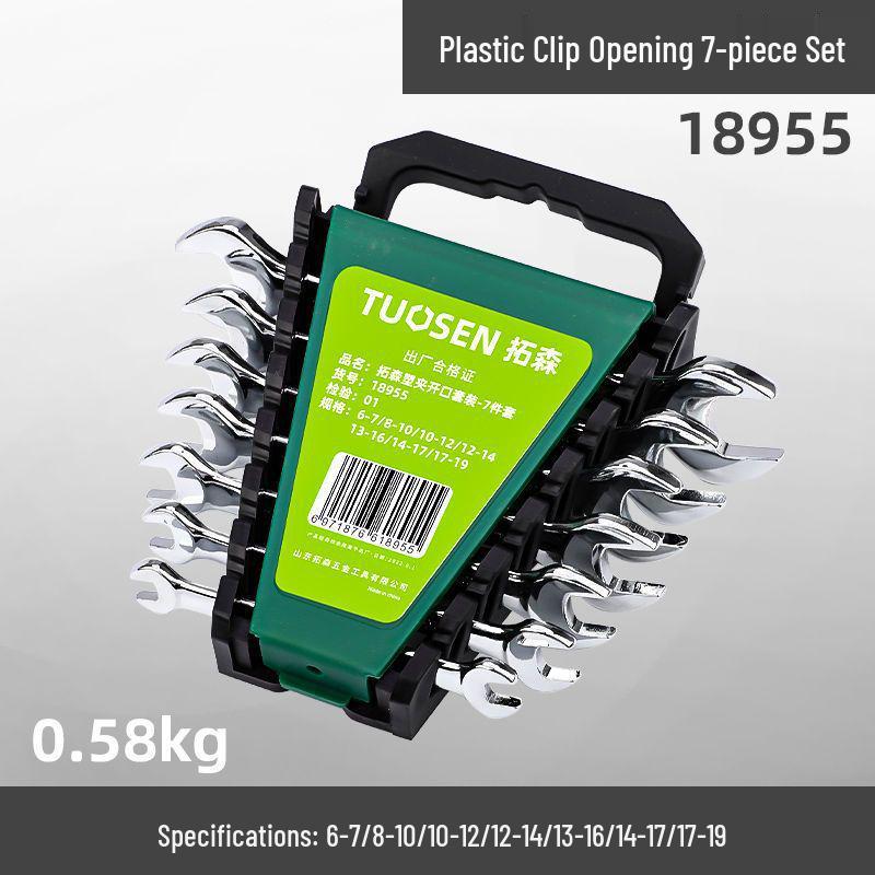 Set chei combinate cu capăt deschis și capăt inelar cu cap dublu - Set scule de reparații cu finisaj oglindă