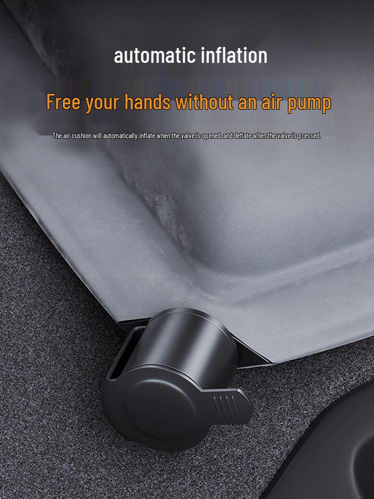 Compatible with Xiaopeng P7: Ten-Mattress Trunk Bed + Front Row Solo Sleeping Kit + Rear Seat Car Charger