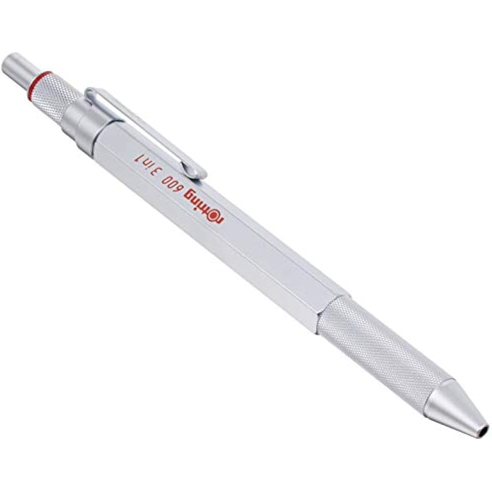 ROTRING Rotling 600 3 in 1 Silver Twist Type 2121117 Regular Imported