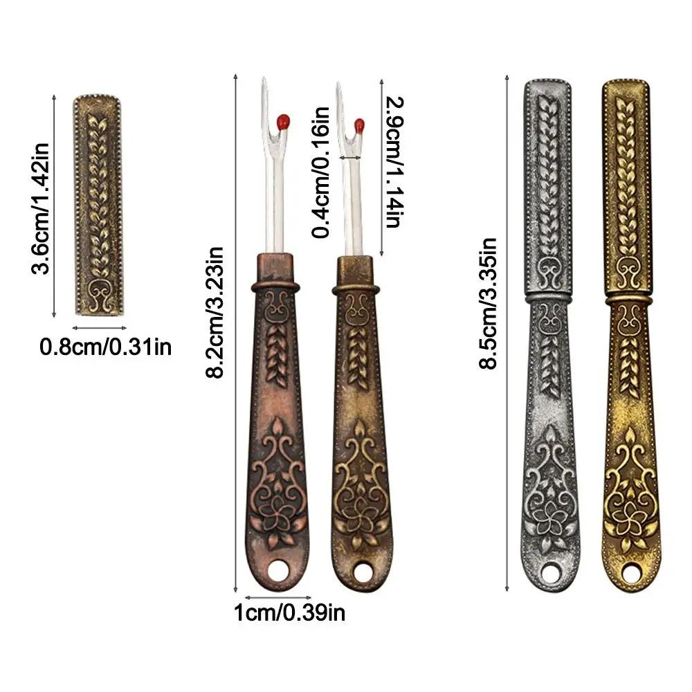 Exquisite Retro Needlework Sewing Seam Ripper Embroidery Cross Stitch DIY Sewing Tools Accessories Picking Thread Remover