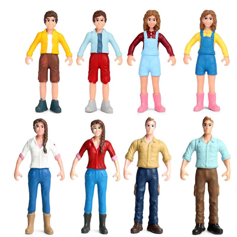 Model Doll Professional Toys Simulate Farm Pasture Decoration Plastic Material