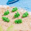 10/50Pcs Mini Crocodile Resin Figurine Cute Animal Micro Landscape Ornament Diy Craft Accessory For Desktop Bonsai Decoration