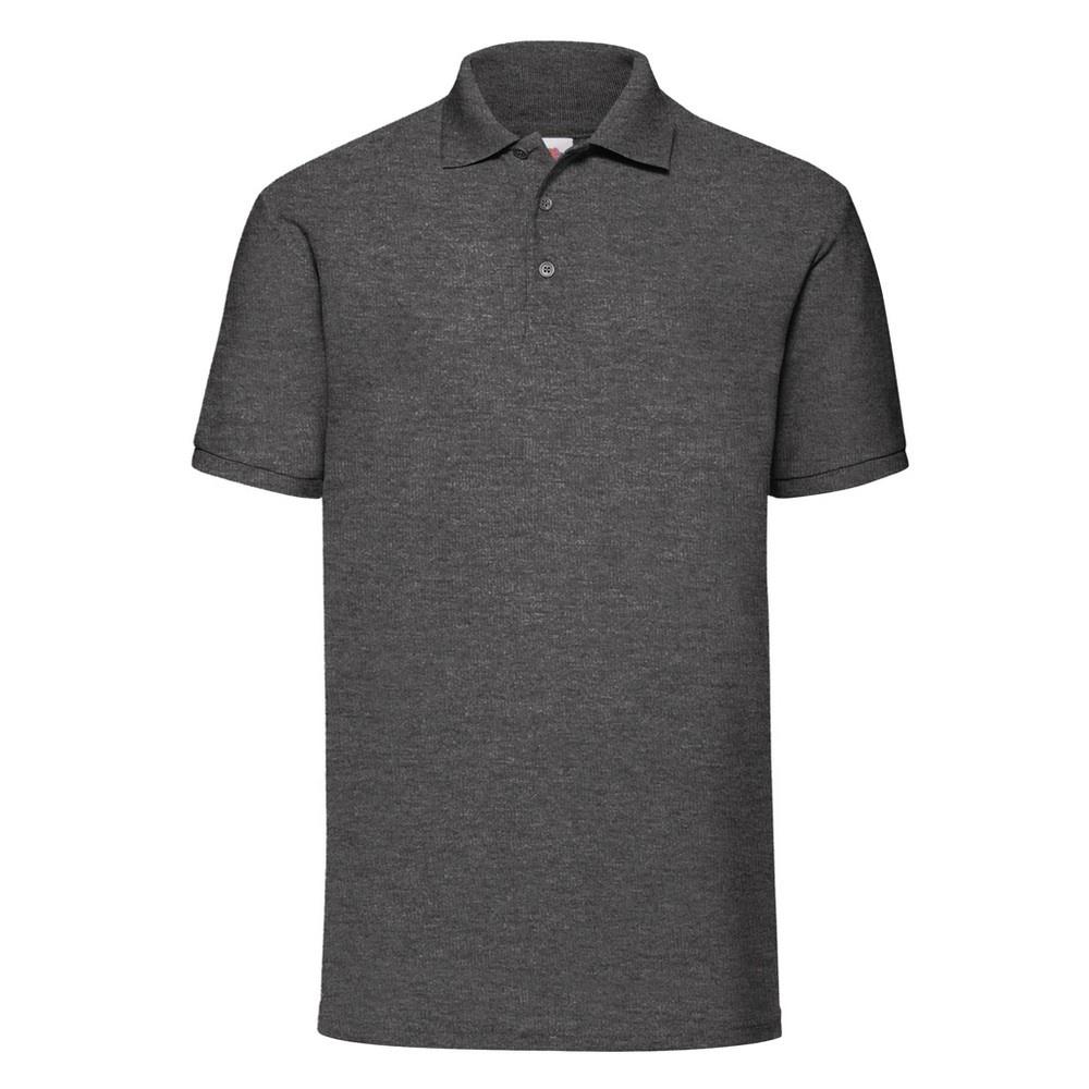 FRUIT OF THE LOOM Herren-Poloshirt aus 65/35-Piqué mit kurzen Ärmeln