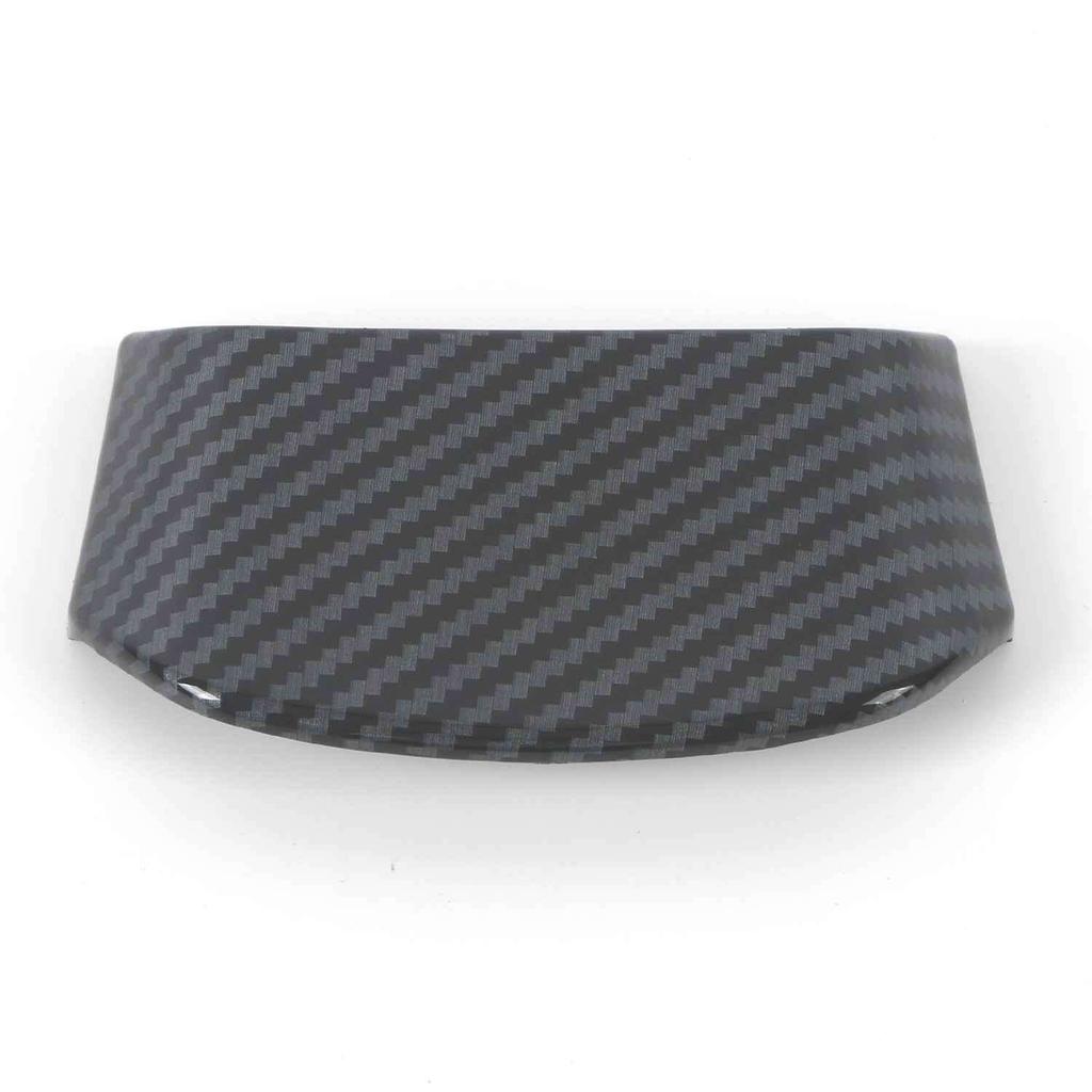 For Toyota BZ4X 2023-2025 ABS Carbon Fiber Steering Wheel U Sheet Cover Trim 1pc