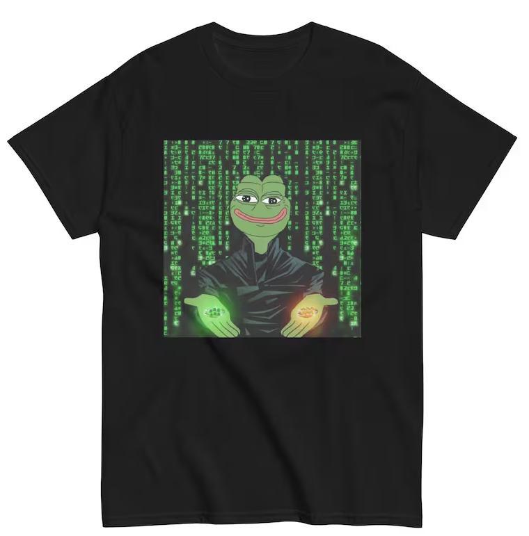

New T-Shirt Unisex Pepe Matrix tee S