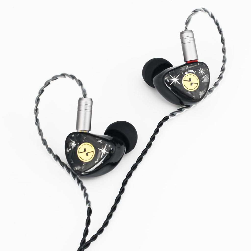 TINHIFI C3 MKII IEM HIFI Headphones, Wired Gaming Headphones, 0.78 Pin to 2 Pin Compatible, IEM for Gaming, FPS, Low Latency, Sound Isolation,