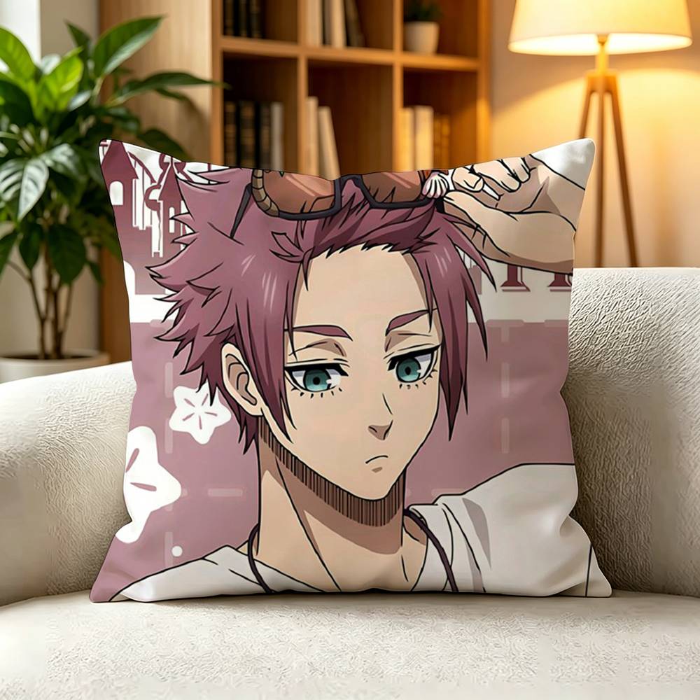 I-Itoshi Sae Blue Lock Soccer Boy Square Double-Sided printed Pillow Case Bedroom Bedside Pillow Sofa Cushion Cover