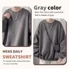 Fuyumoe Plus Size Long Spring Loose Big Solid Winter Size Men's Sweatshirt, Sleeve, Clothes, Casual, Oversized, Fit, Silhouette, Color, Spring,