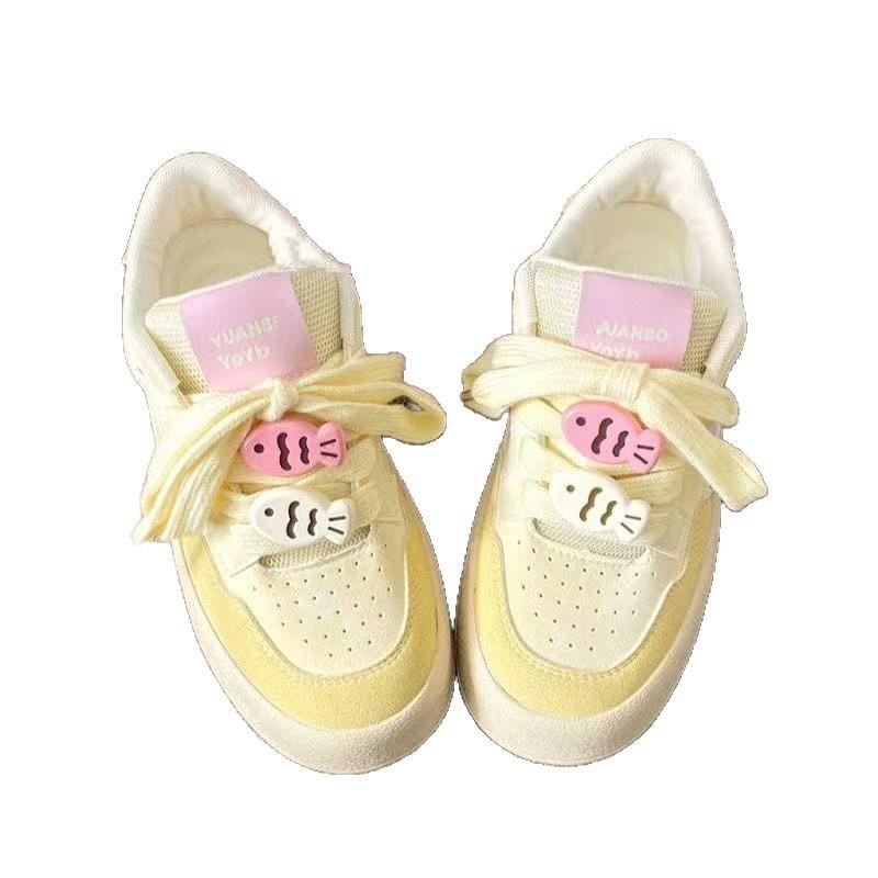 Dopamine High-value Spring Casual Board Shoes New Niche Versatile Shoes Platform White Shoes