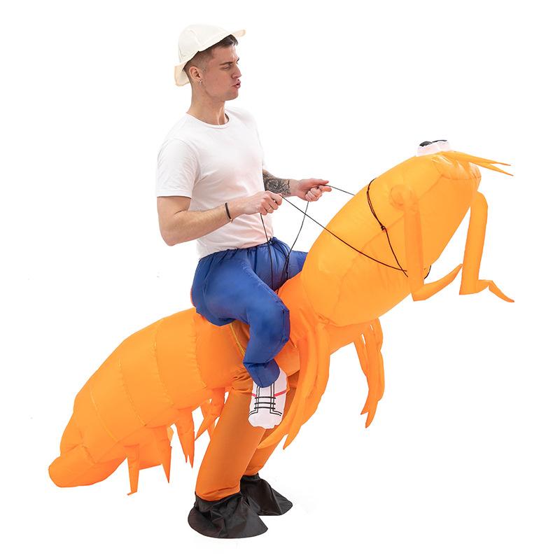 Big Lobster Inflatable Suit, Funny Stage Props, Adult