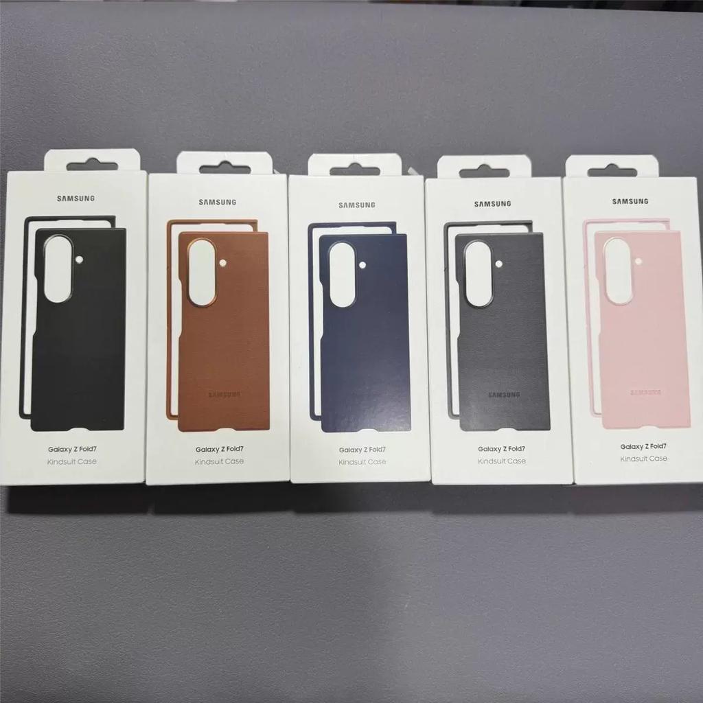 Samsung Galaxy Z Fold7 Z Fold 7 Kindsuit Case Hoge Kwaliteit Leer Cover Beschermende Achterkant Case Voor Galaxy Z Fold7 Telefoonhoesje