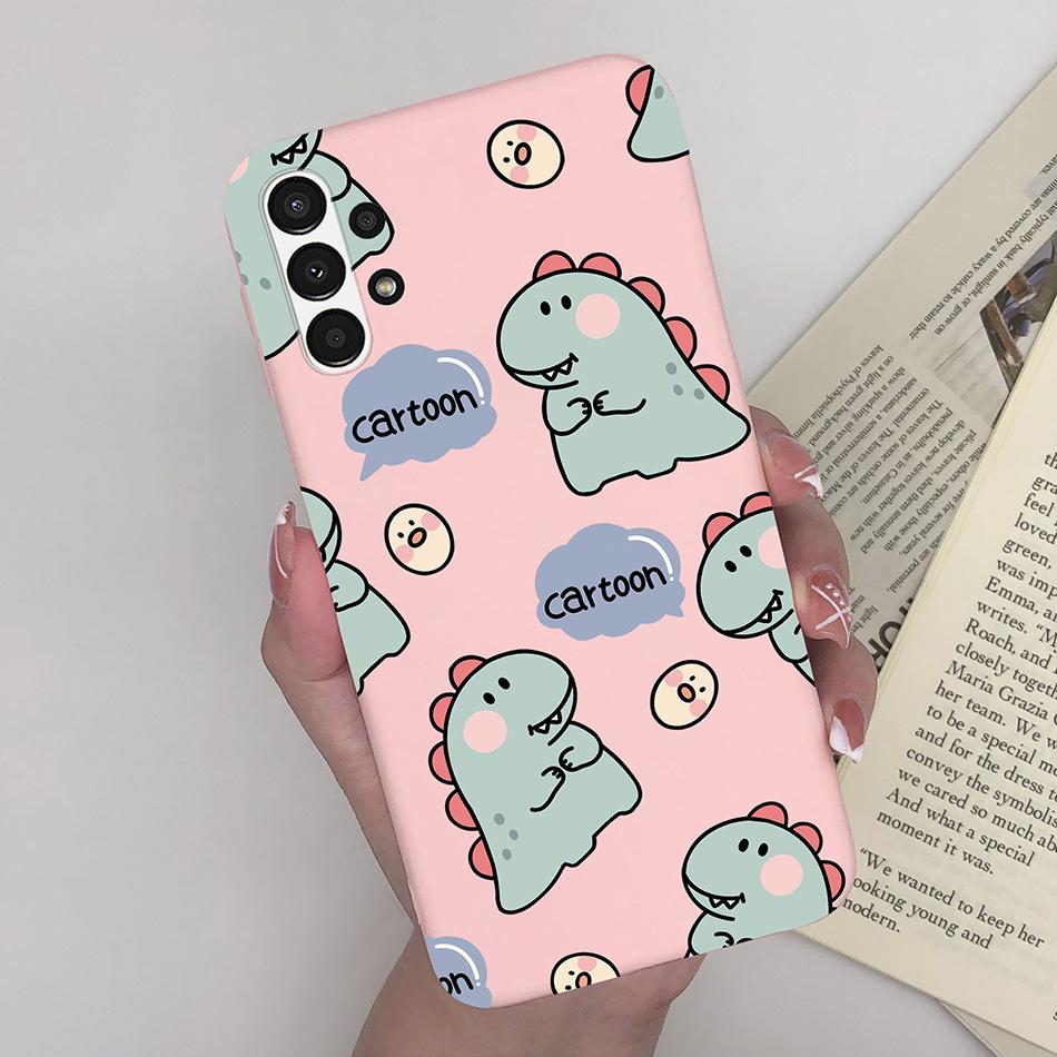 For Samsung Galaxy A13 Phone Case SM-A135F Cute Bumper Cartoon Silicone Soft Funda Cover For Samsung A 13 GalaxyA13 Coque Capa