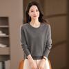 Hodo Women's 100% Pure Wool Round Neck Sweater