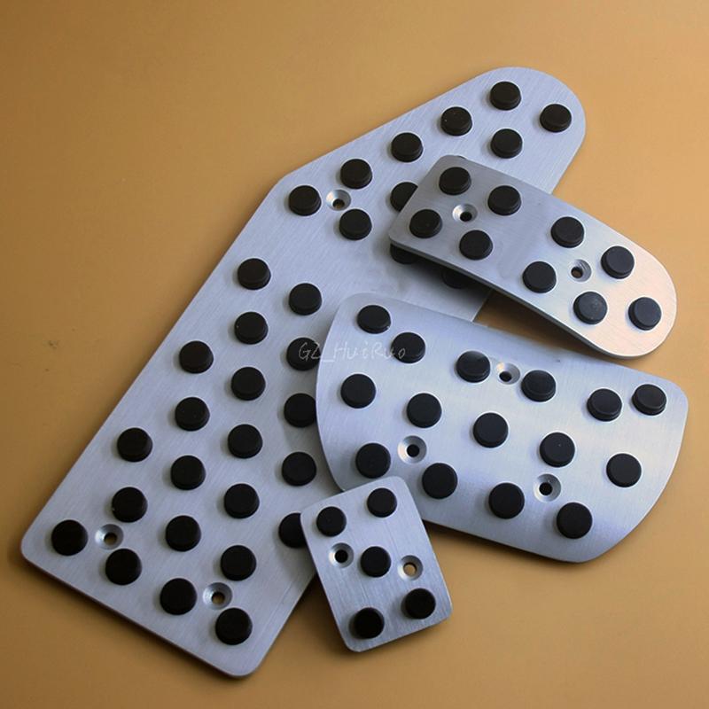 AT Auto Brake Accelerator Footrest Pedales Styling Sticker Cover Pad Plate For Mazda CX-7 CX7 CX 7 2006-2010 2011 2012 With