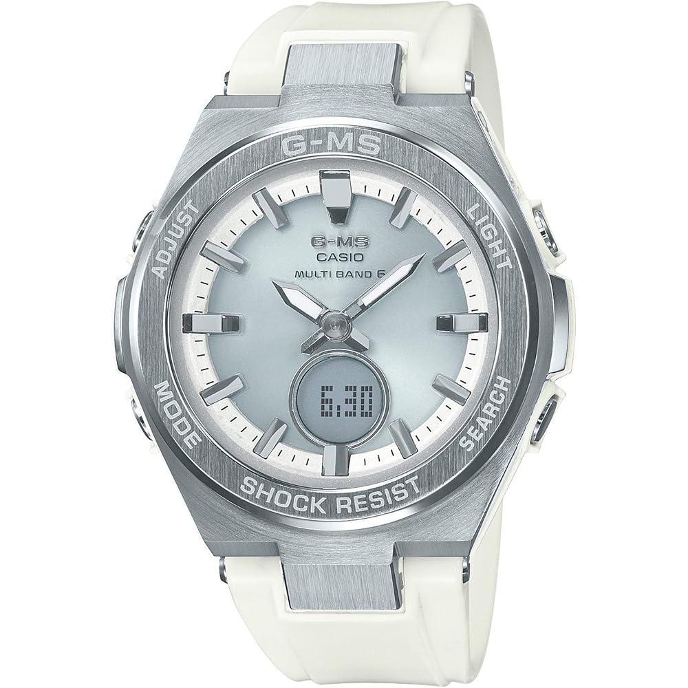 [Casio] Watch Baby Gee [Domestic Genuine] G-MS Radio Wave Solar MSG-W200-7AJF Ladies White