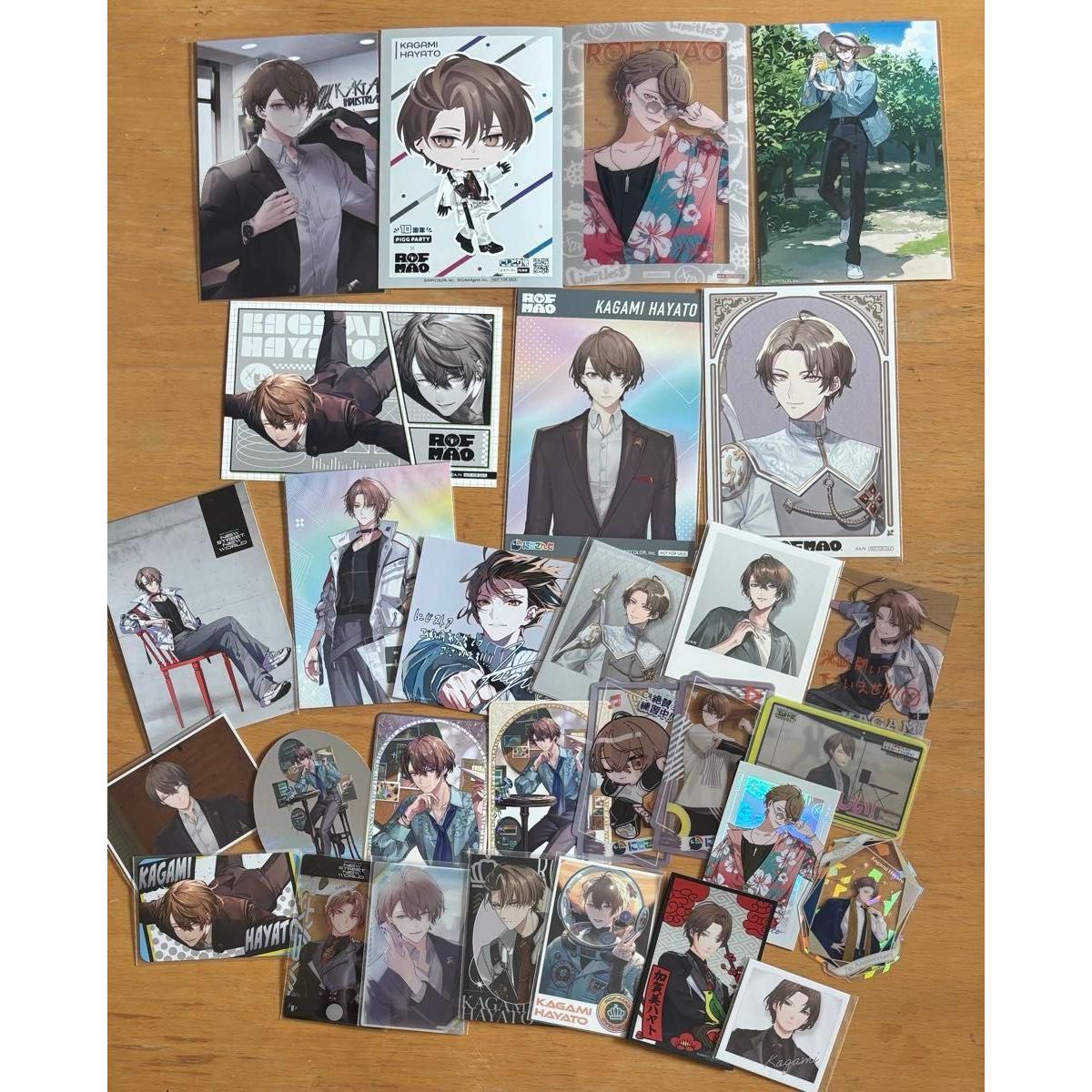 Used Kagami Hayato bulk sale postcard cheki