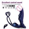 Wireless Remote Analplug 2 In 1 Men Ring Genital Rings For Couple Adult Men Automatic Women Vibrator Minesfor Objects