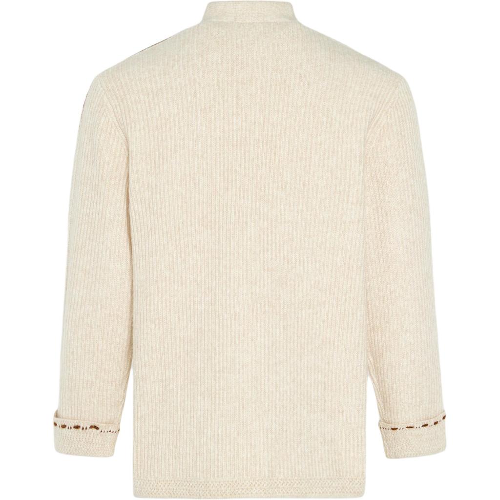 adidas Originals New Year FW25 Knit Jacket CNY New Chinese Style Casual Knit Sports Loose Long Sleeve Jacket Unisex Jacket KR5065